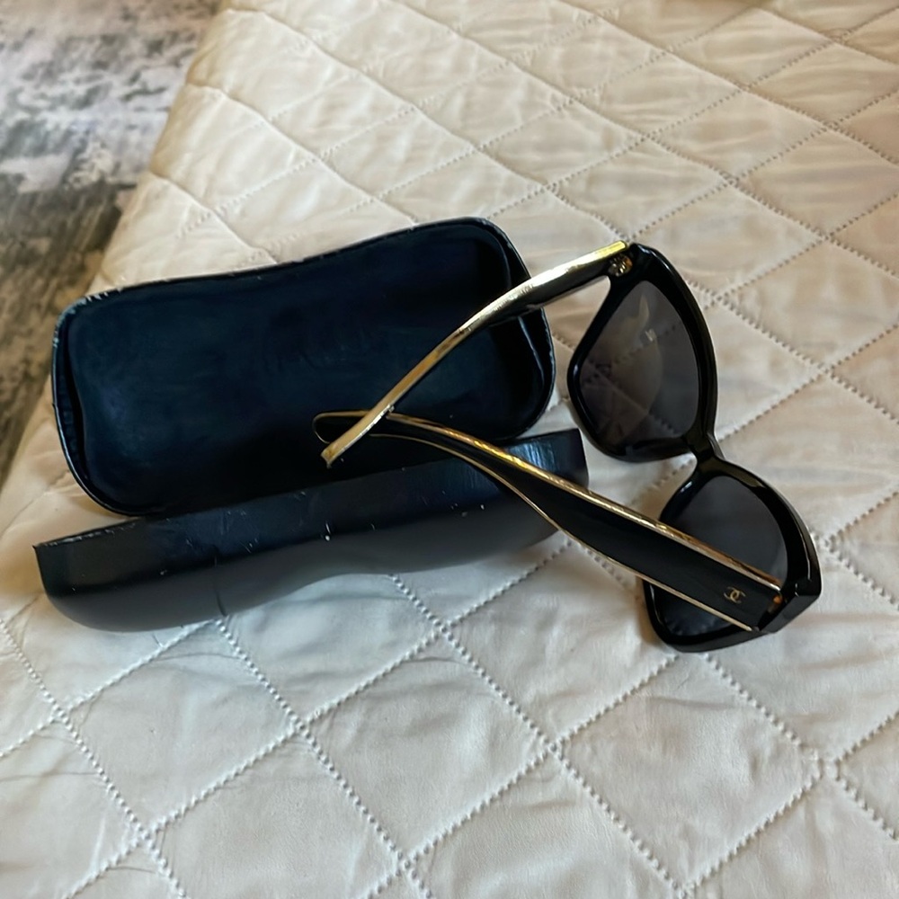 CHANEL Black Glasses with Classic Design